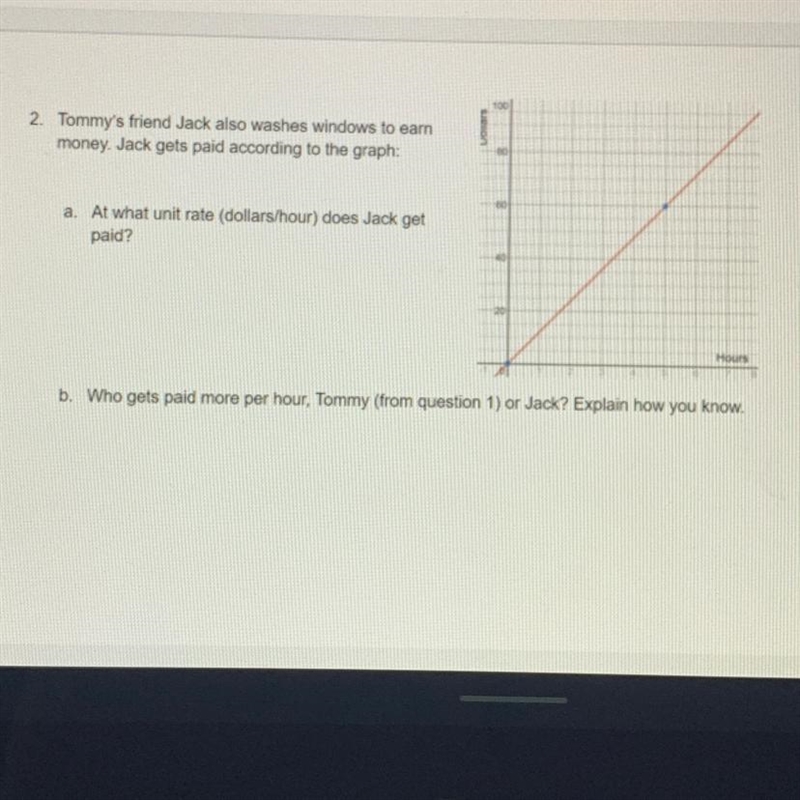 2. Tommy's friend Jack also washes windows to earn money Jack gets paid according-example-1
