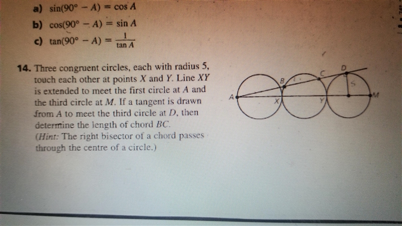 How would you solve this? All I know is AD=24.4948-example-1