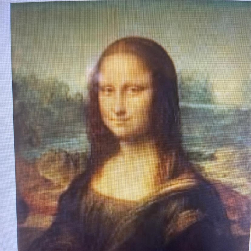 In real life, the Mona Lisa measures 2 1/2 feet by 1 3/4 feet. A company that makes-example-1