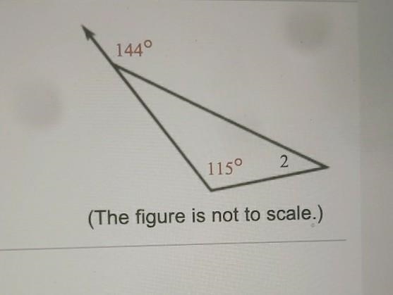 Find the measure of angle 2​-example-1