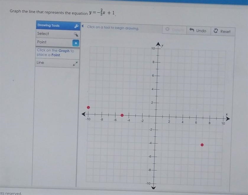 Use the drawing tool(s) to form the correct answer on the provided graph. Graph the-example-1