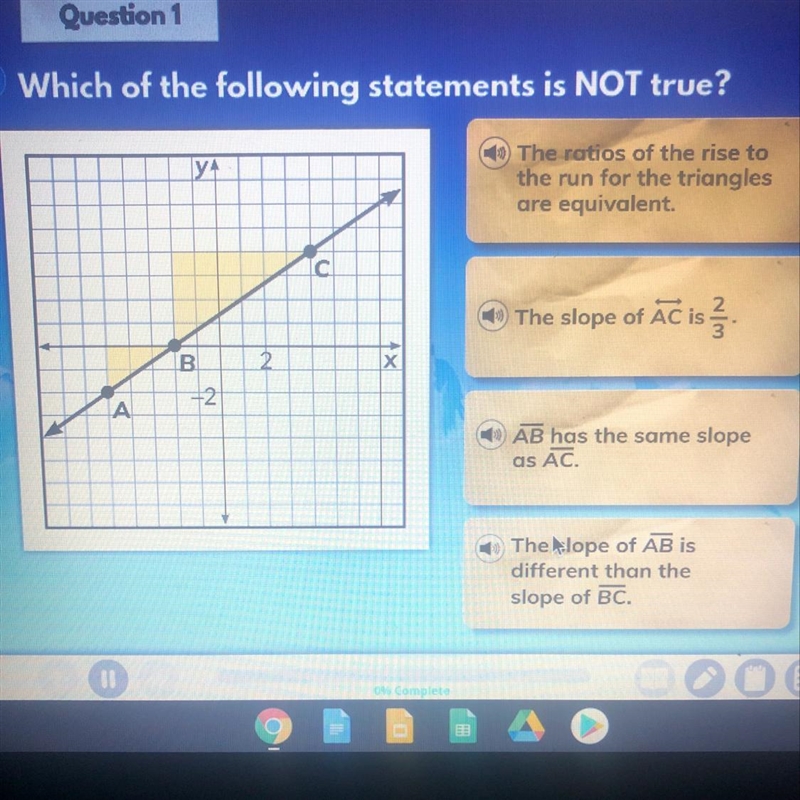 Which of the following statements is NOT true-example-1