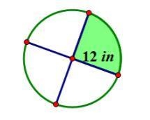 What is the area of the shaded region? (Approximate π to be 3.14)-example-1