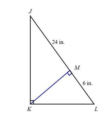 PLEASE HURRY Given the figure with the measurements indicated below, what is MK?-example-1