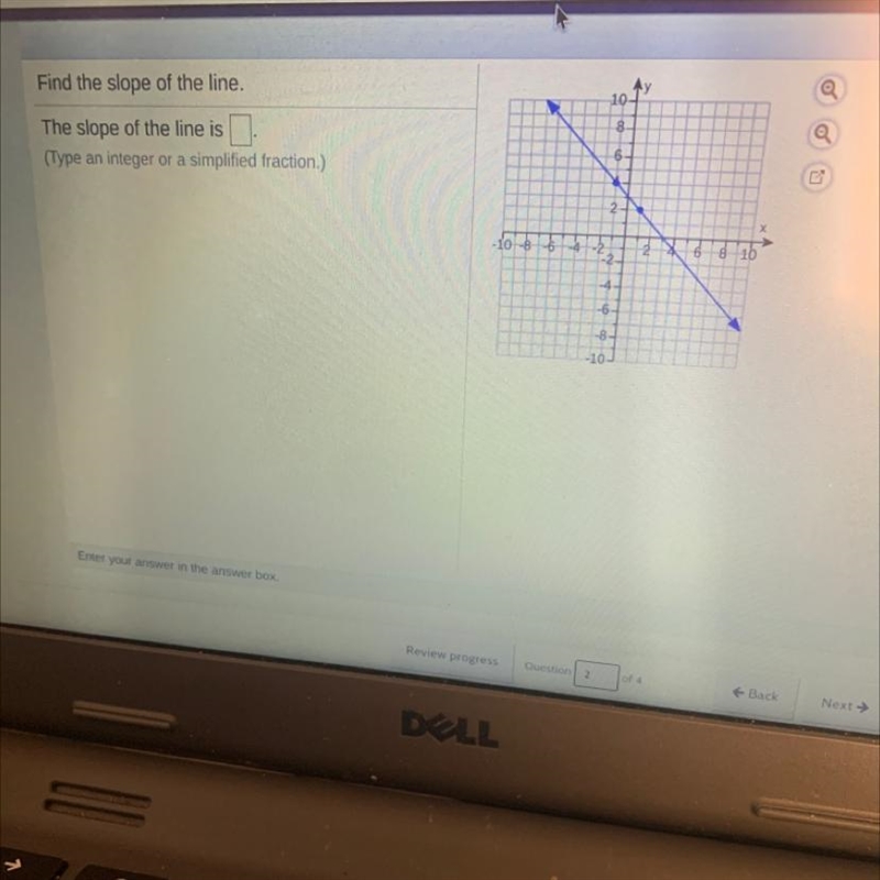 What is the slope of the line-example-1