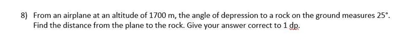 Angles of elevation and Depression, please provide a explanation if possible,ty-example-1