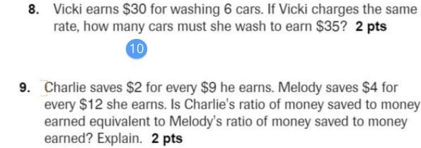 PLEASE PLEASE HELP I WILL GIVE BRAINALSIT please answer 8 and 9-example-1