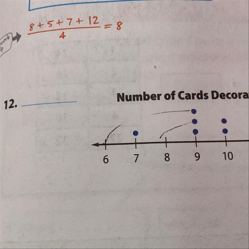 What is the mean for this data. Plz explain-example-1