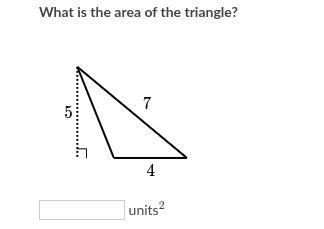 What is the area of the triangle?-example-1