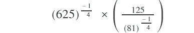 Find the value of this expression. OPTIONS: 1)15 2)1 3)75-example-1