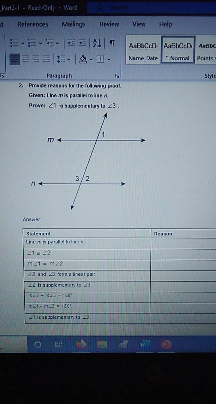 PLEASE HELP!! Provide reasons for the following proof.-example-1