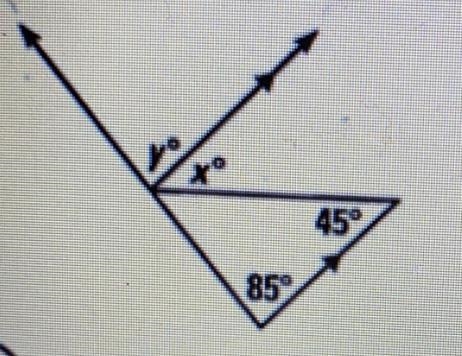 Find the values of x and y.-example-1