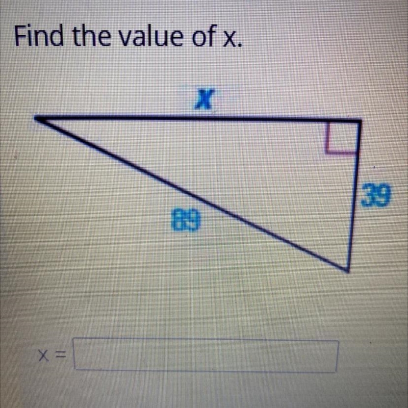 Find the value of x.-example-1