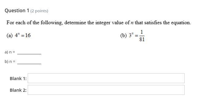 Algebra II Question One-example-1