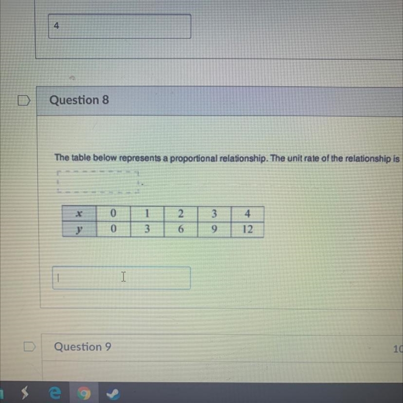 The table below represents a proportional relationship the unit rate of the relationship-example-1