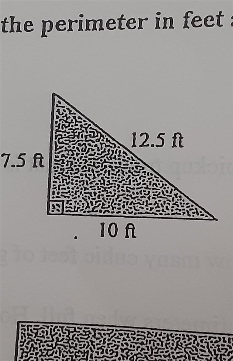 Need help on finding the perimeter in feet​-example-1