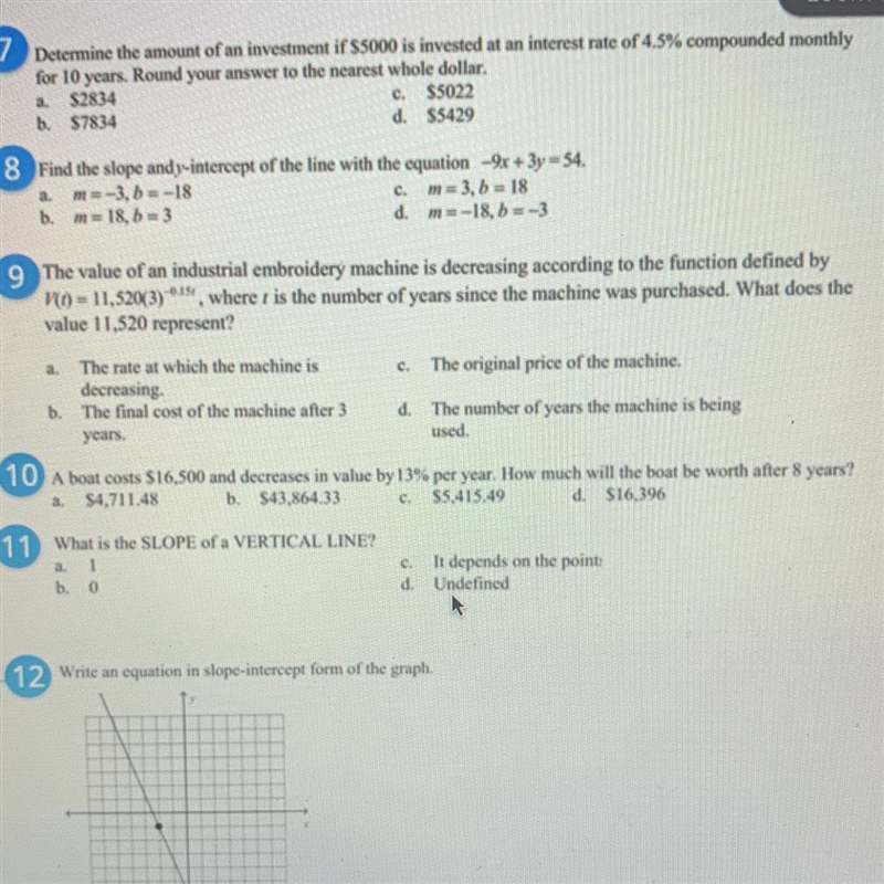 HELP NUMBER 10 please!!!￼-example-1