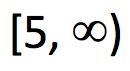 Write the following interval as an inequality.-example-1