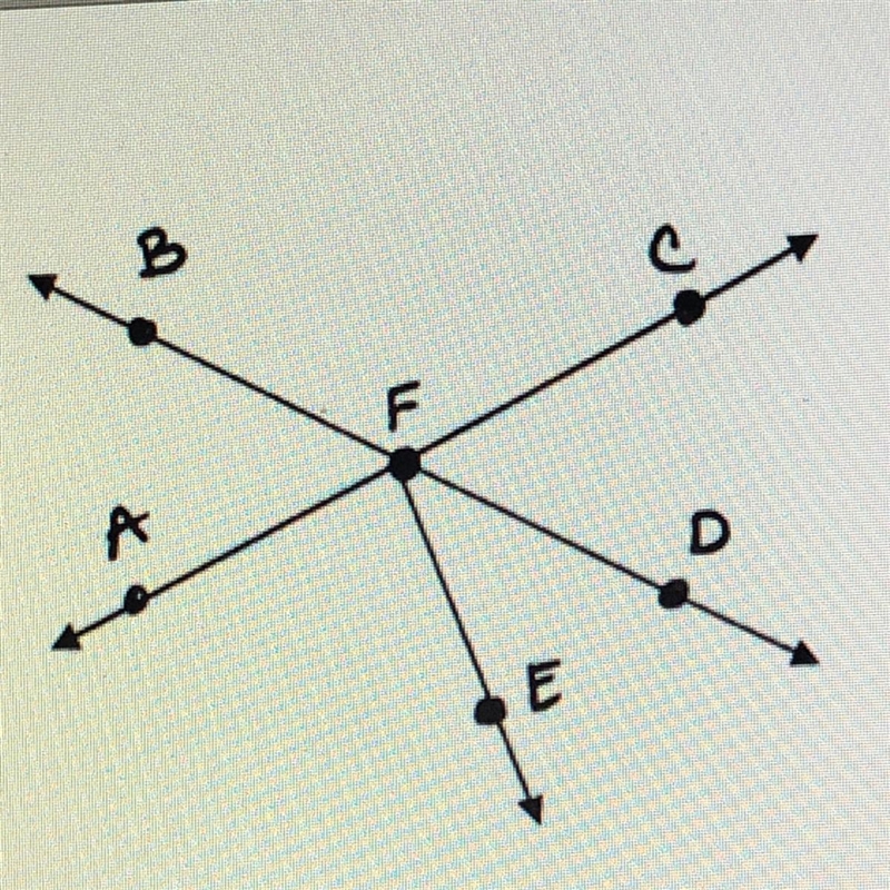 Name a linear pair.-example-1