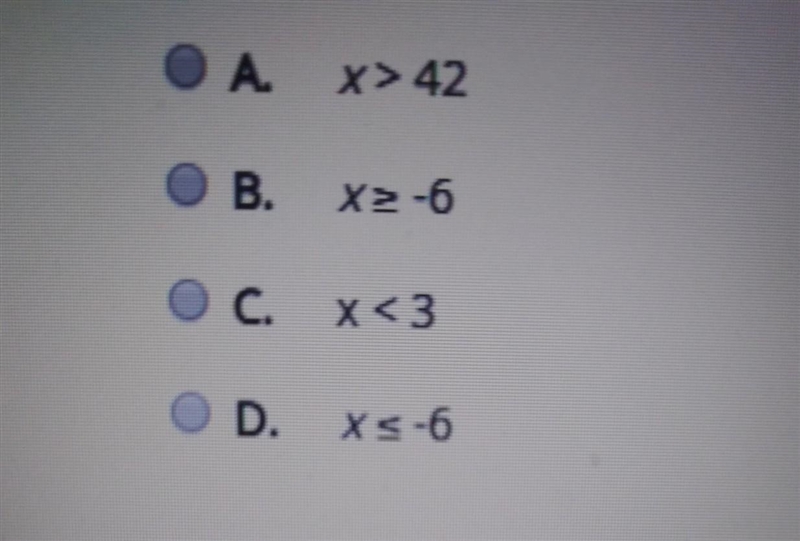 (Math Plato) Twenty-seven minus 3/2 of a number (x) is not more than 36.What is the-example-1