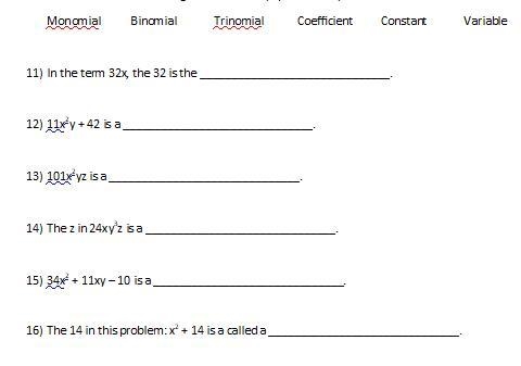 PLS HELP DUE RN Fill in the blanks with the following correct terms-example-1