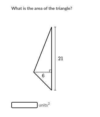 What is the area of the triangle?-example-1