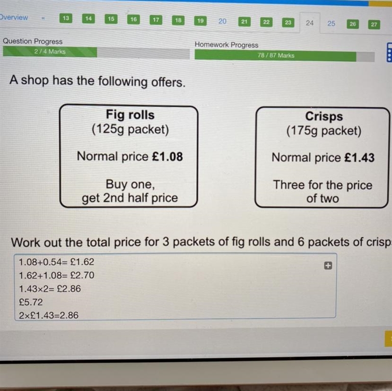 Can someone help me with this question please only got 2 marks out of 4 and not sure-example-1