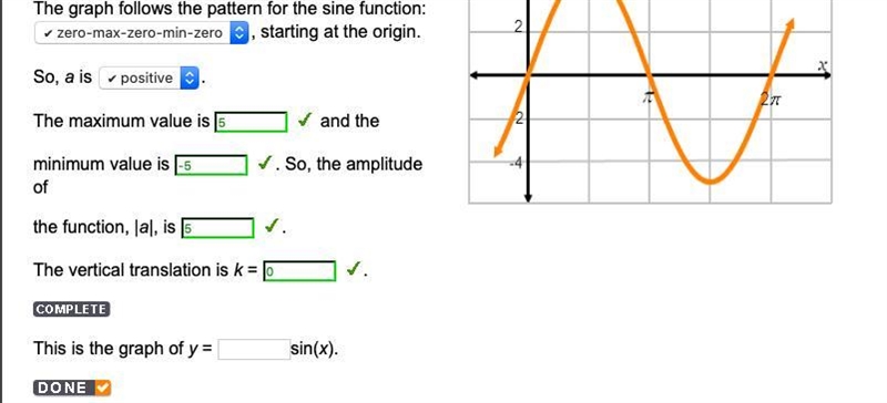 This is the graph of y = sin(x). Does anyone know the second part?-example-2