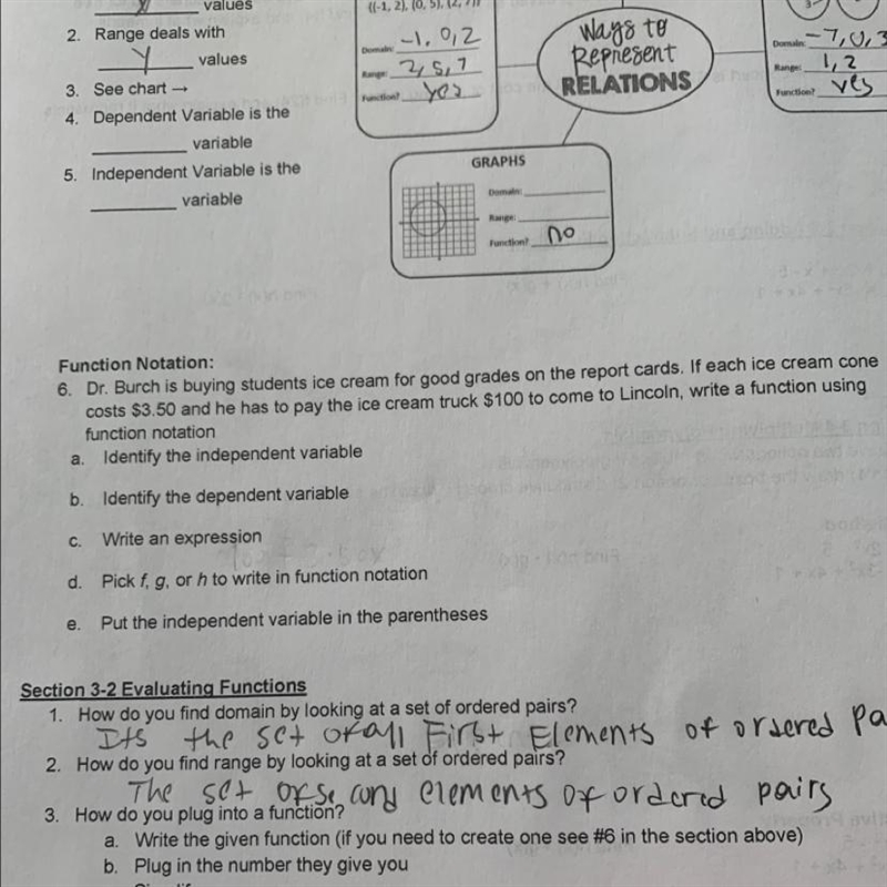 Don’t mind the other work. What are the independent and dependent variables of number-example-1