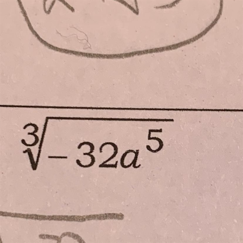 I need help, does anyone know how to simplify radical expressions?-example-1