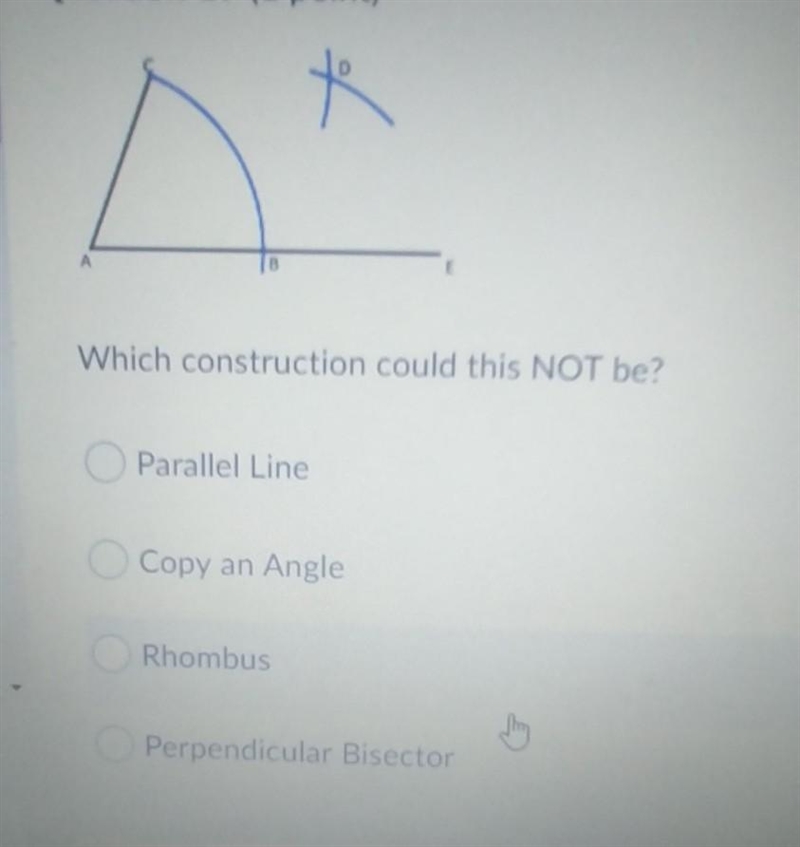 Which construction could this NOT be?​-example-1