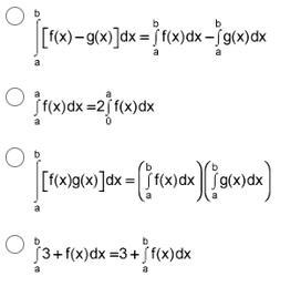 If f(x) and g(x) are continuous on [a, b], which one of the following statements is-example-1