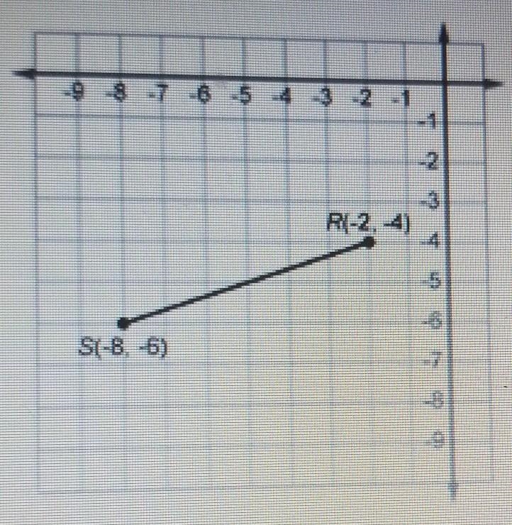 Find the length of RS. a) About 6.3 units b) 8 units c) About 2.8 units d) 40 units-example-1