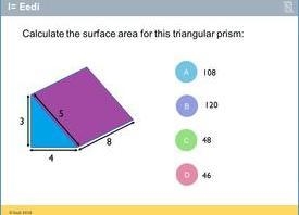 Plsss help (Cuz i'm dumb:D) Calculate the surface area of the prism below, shape below-example-1