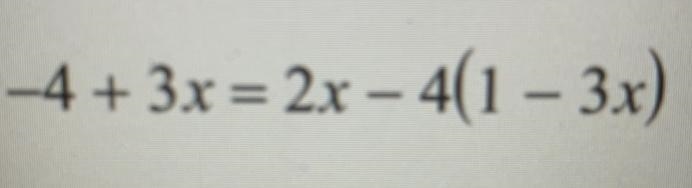 Solve the equation (If possible please show work)-example-1