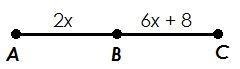 What is the value of x? Justify each step. AC = 16-example-1