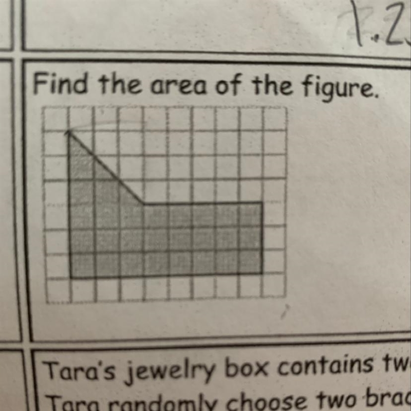 What is the area of the figure?-example-1