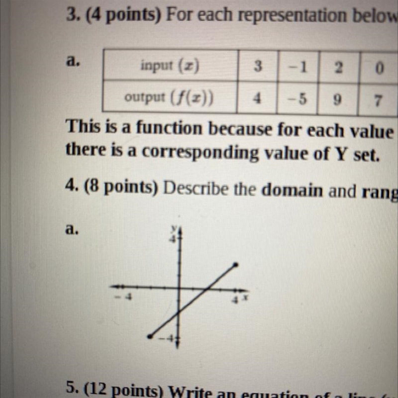 I need help finding the domain and range for the graph-example-1