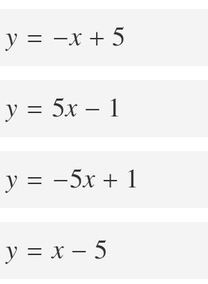 What is the equation of the line shown-example-2