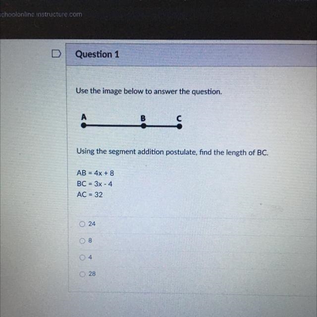 Find the length of BC.-example-1