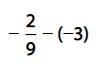 Please helpp! Find the difference. Use a number line. Enter your answer as a simplified-example-1