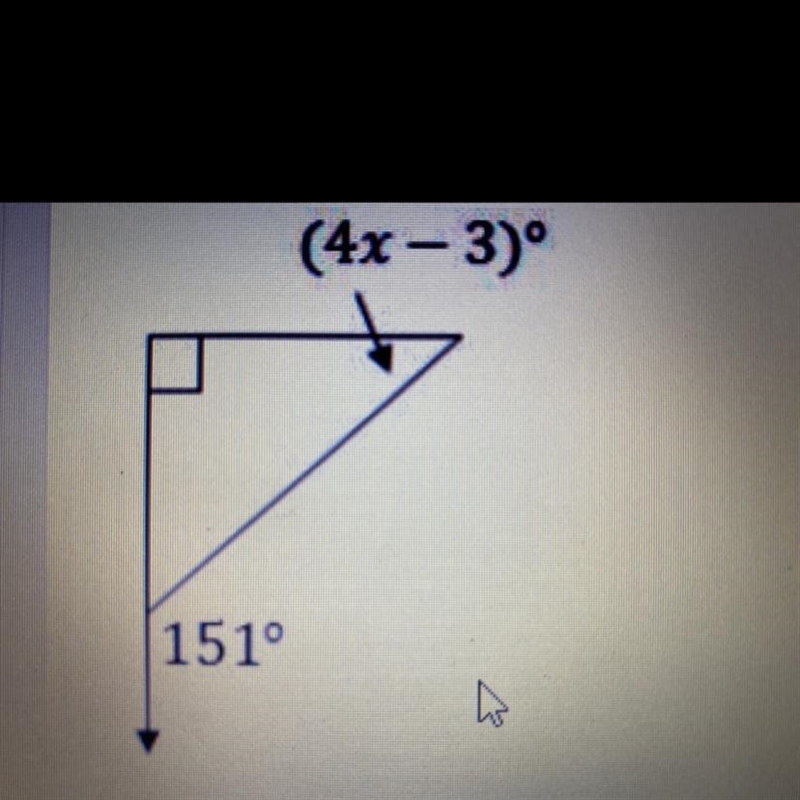 Find the value of X?-example-1