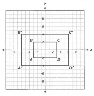 Which best represents the change in the vertices of rectangle ABCD to form rectangle-example-1