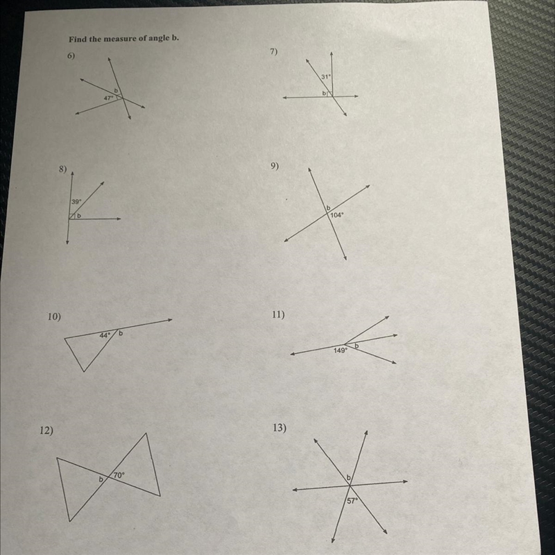 Find the measure of angle b.-example-1