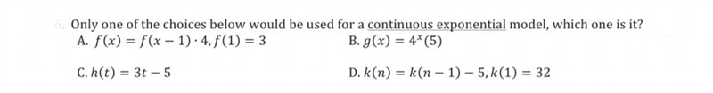 Can some also explain it to me how to identify if it’s continuous exponential-example-1