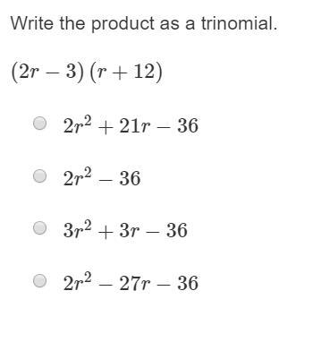 Please help with these 5 questions about trinomials. Thank you so much! :)-example-4