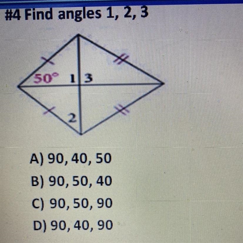 #4 Can someone please help me with these questions!!!! I am learning geometry and-example-1