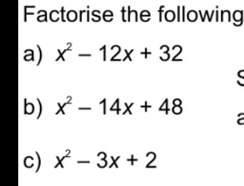 Please help ASAP: Factorise the following:-example-1