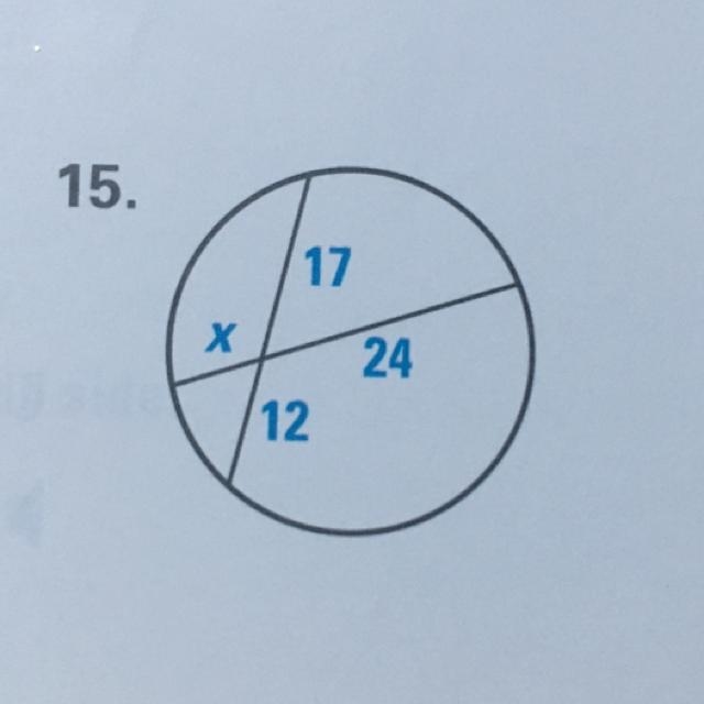 Solve for x and show work-example-1