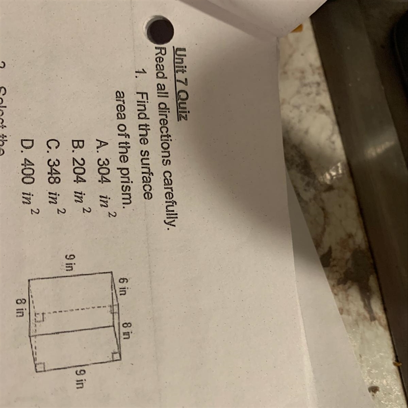 Find the surface area of the prism-example-1